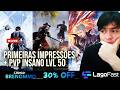 Primeiras Impressões PSO2 e GFR + PVP LVL50 Gloria Victis❗lagofast❗whats❗tele