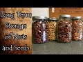 How I Preserve Nuts and Seeds