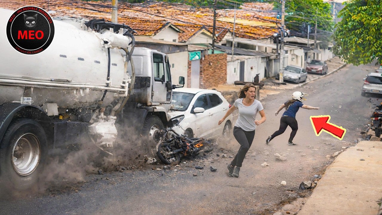 ⁣Moments Filmed Seconds Before Disasters | Real-Life Shocking Moments Caught on CCTV