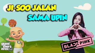 Jisoo BlackPink jalan berdua sama Upin - GTA V Upin Ipin Episode Terbaru 9