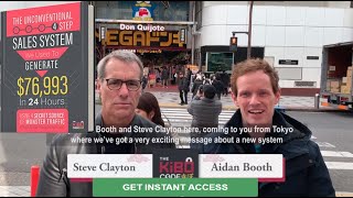 THE KIBO CODE [FREE BOOK] $76K in 24 hours With 4 SIMPLE Steps By Aidan Booth & Steve Clayton