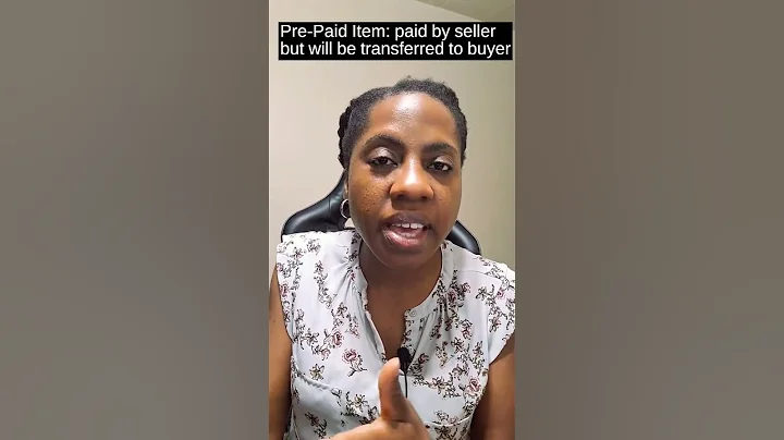 Prorations Pre-Paid Items [Illinois Broker Exam Prep] #shorts