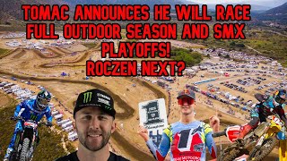 BREAKING: Eli Tomac Announces He Will Race The FULL Outdoor Season And Roczen Could Be Next! Resimi