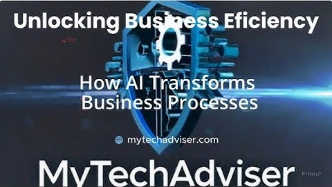 Unlocking Business Efficiency: #How AI Transforms Business Processes