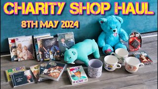 Charity Shop Haul (8th May 2024) DVDs / Mugs / Plush / Star Wars / Card Games (eBay UK Reselling)