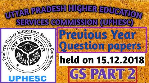 UPHESC Assistant Professor Exam|Previous Year Questions(of 15 dec,2018)|Detailed explanation|Part 2
