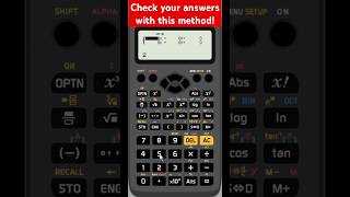 Solving simultaneous equations using Calculator #maths #calculator #mathematics #singaporemaths