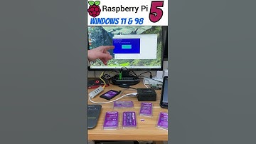 Windows 11 with Windows 98 on a Raspberry Pi 5 NVMe