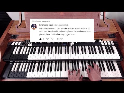 Differences in Chording on Organ Vs Piano E flat