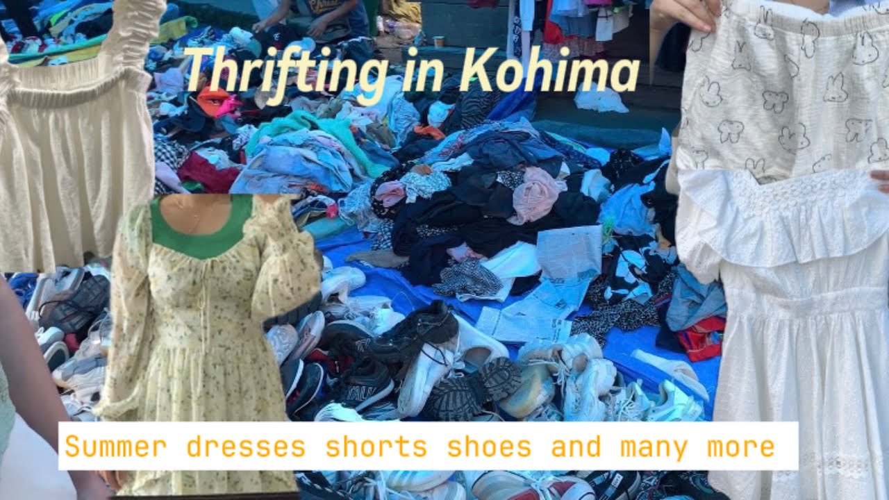 Thrifting in Kohima | Thrift shops,High school Saturday Bazaar