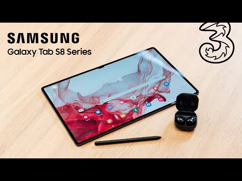 Samsung Galaxy Tab S8+ & S8 Ultra First Look | Three