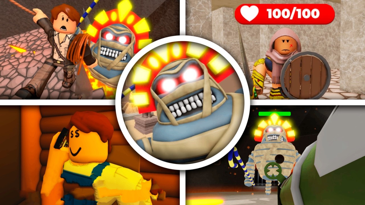 Escape The Ancient Pyramid Obby! : Full Game Speedrun + All Secrets | Roblox