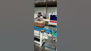 Wood board finger joint machine production line