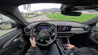 2023 Alfa Romeo Tonale Plug-in Hybrid Test Drive POV | Ambience Binaural Sound