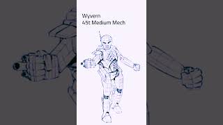 BattleTech: Wyvern BattleMech (#mechwarrior #battletech #battletechlore #scifi)