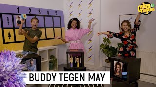 ZIJN BUDDY & MAY NOG BUDDIES NA DEZE GAME?! 😝 | De Jongens Tegen De Meiden | Kids Top 20 | NPO Zapp