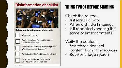 How To Combat Misinformation And Disinformation Using Social Media