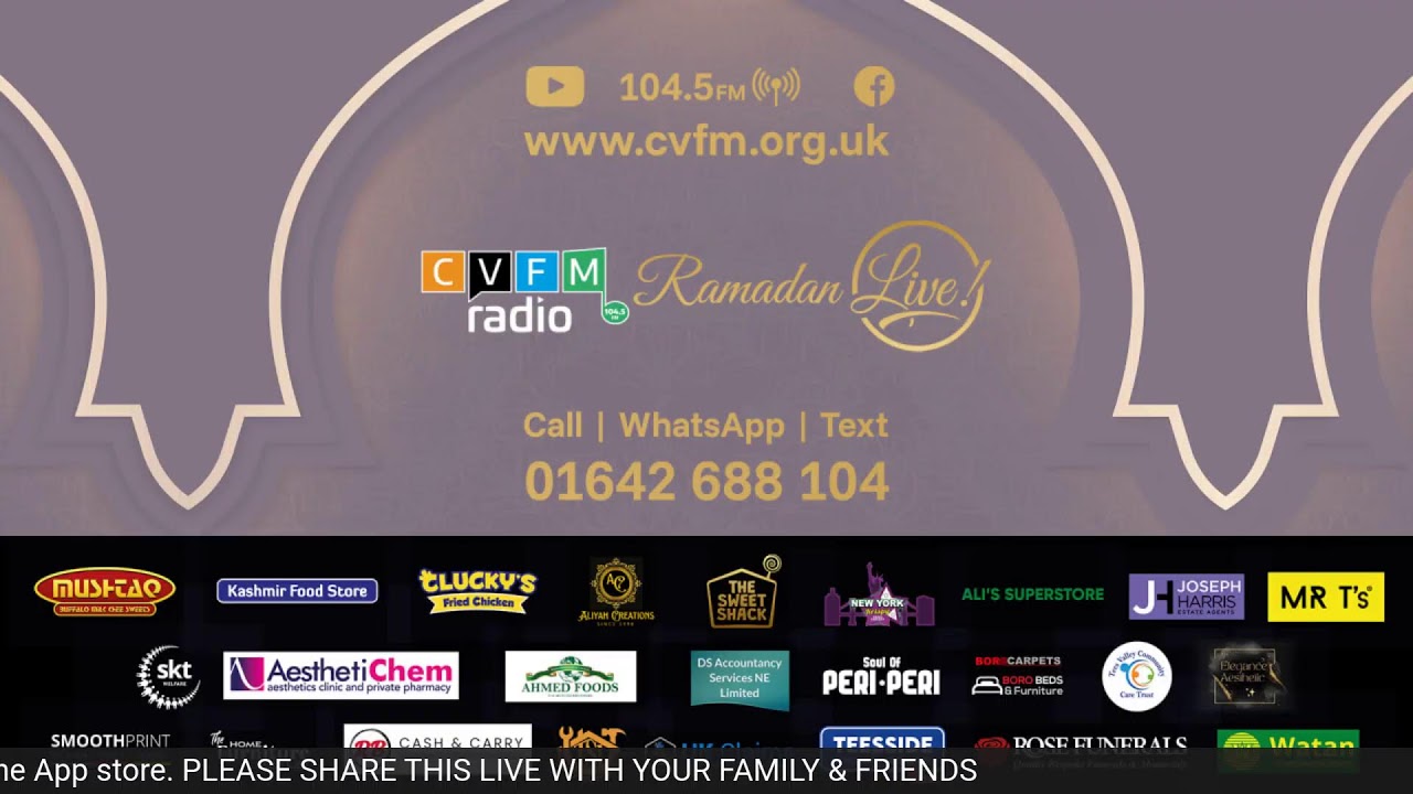 Drivetime Iftar sponsored by Soul of Peri Peri