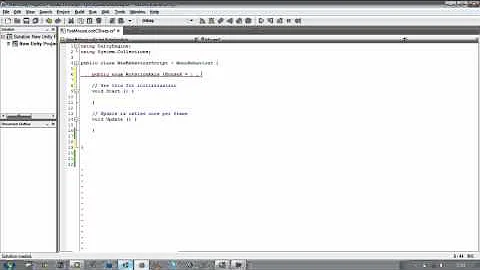 002 Unity 3d : FPS tutorial how to create a MouseLook Script Using C Sharp - Part 1