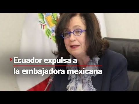 AMANECIÓ RODEADA DE MILITARES | Ecuador nombra persona non grata a embajadora de México