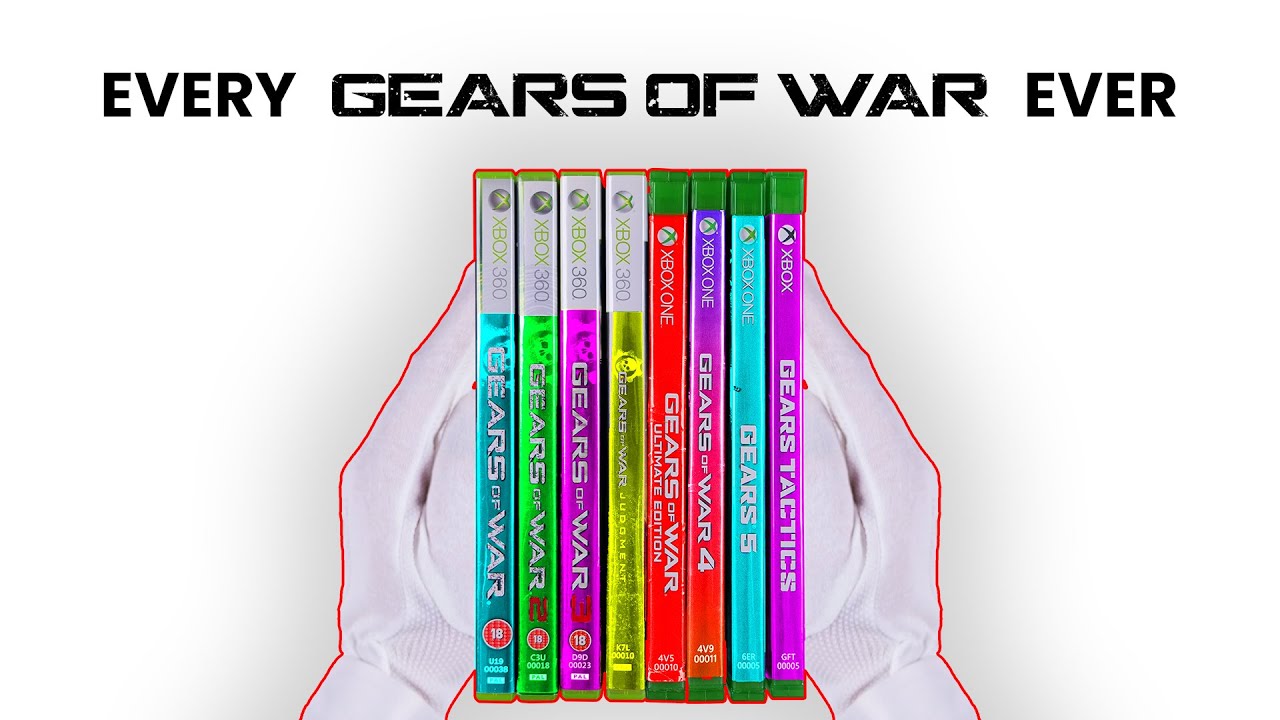 Unboxing Every Gears of War + Gameplay  2006-2023 Evolution - YouTube