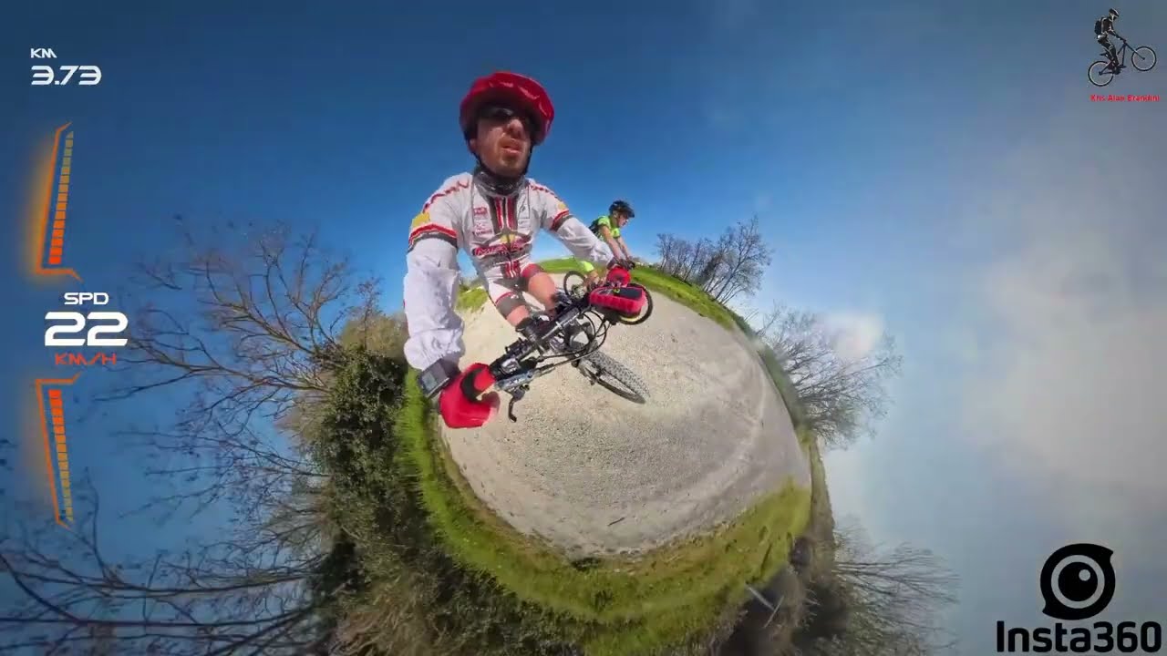 Pedalata del 05 aprile MMXXV, lungo il fiume Marecchia, con Michele e Marco
