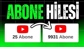 Youtube Abone Hilesi Ücretsiz Şifresiz Youtube Abone Kasma Ve Arttırma 2025