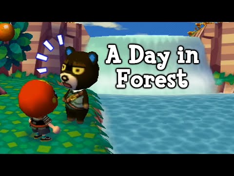 Animal Crossing: City Folk - A Day in Forest (30 minutes of gameplay)