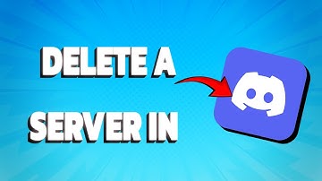 How To Delete A Discord Server (PC & PHONE Tutorial)