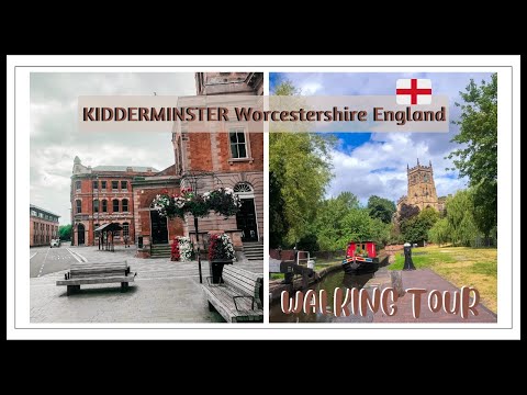 Kidderminster Worcestershire ENGLAND Walking Tour | Harvington Hall