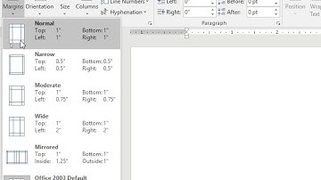 Page Setup Ms Word 2016 || ការកំណត់ទ្រង់ទ្រាយក្រដាស