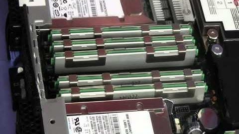 IBM Blade Center HS23 Install DIMM