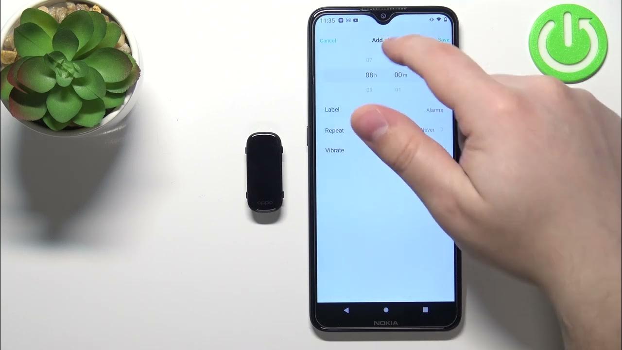 How to Set Alarm Clock in OPPO Band? YouTube