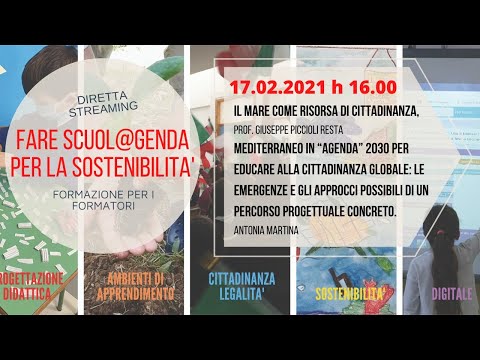 Fare scuol@genda per la sostenibilità_Incontro 17.02.21 ore 16.00