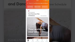 SF Pole & Dance - MindBody Consumer App Room Rental Tutorial screenshot 1