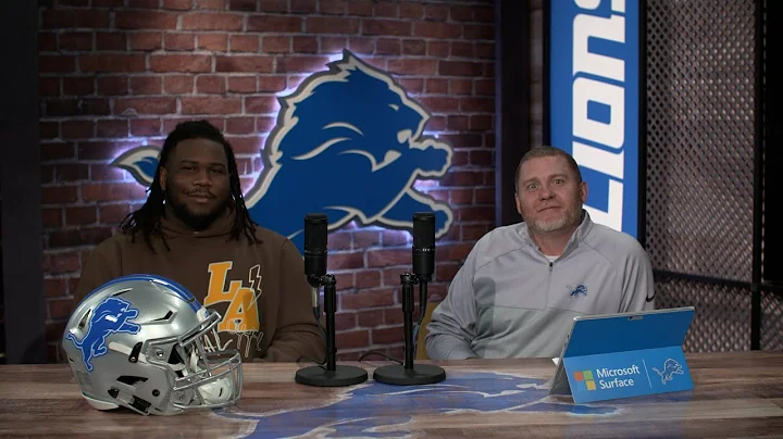 Alim McNeill talks energy at Ford Field ahead of L...