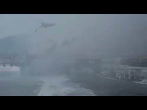 Смерч в Лазаревском 22 06 2022