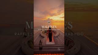 Maldives 📍 Raffles Maldives Meradhoo