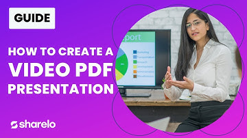 How to Put Video in a PDF Presentation | How to Create a Video PDF Presentation With Sharelo