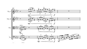 My First String Quartet - "Sparks and Scurries"