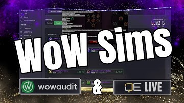 How my guild uses simulations for Raidbots, Wowaudit, and Simulationcraft/simc