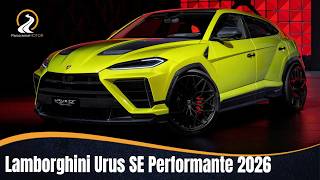Lamborghini Urus SE Performante 2026 | QUÉ BARBARIDAD!!!