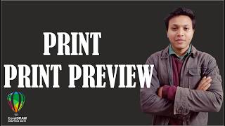 CorelDRAW Print Settings &amp; Print Preview Tutorial in Hindi