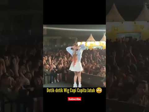 DETIK-DETIK WIG CUPI CUPITA JATUH #shorts #hiburan #viral #fyp #cupicupita