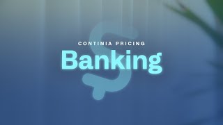 Pricing Overview - Continia Banking