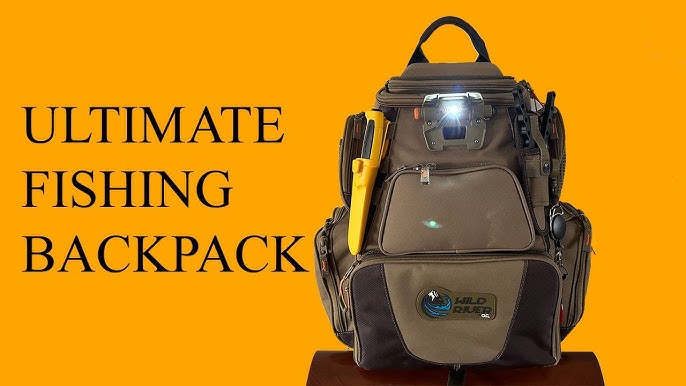 KastKing Karryall Fishing Tackle Backpack with Rod Holders 4 Tackle  Boxes,40L Fishing Bag Storage Fishing Gear and Equipment