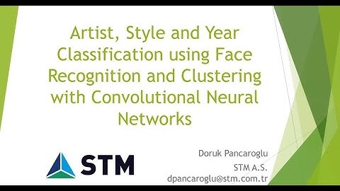 Artist, Style and Year Classification using Face Recognition and Clustering with Convolutional