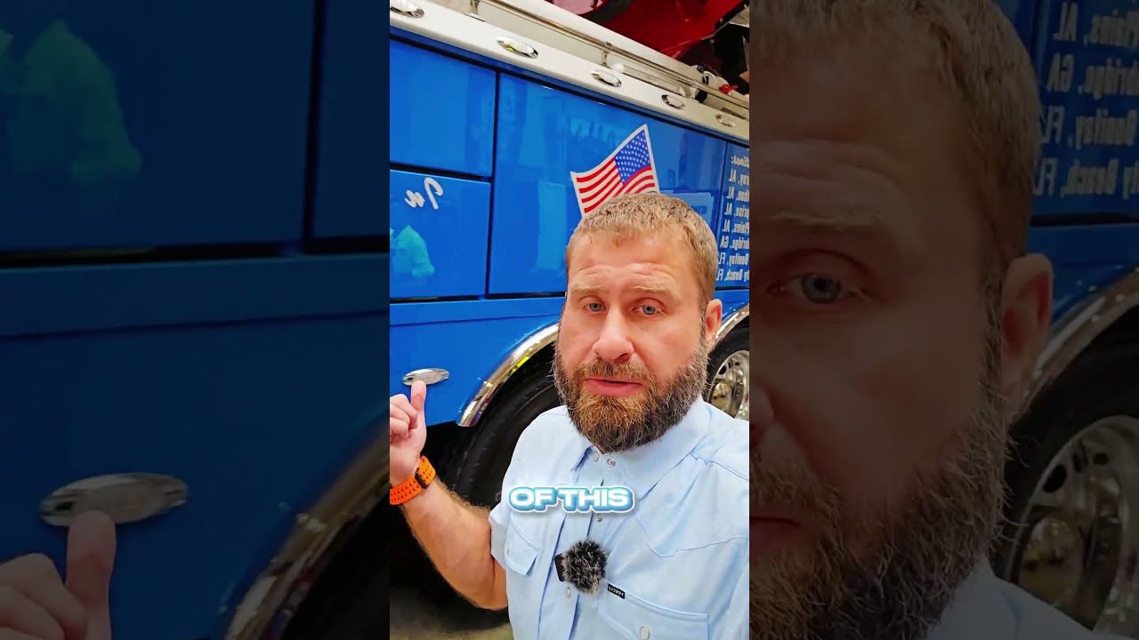 100-тонный вращающийся погрузчик Kevin Goodyear M100 на выставке буксировки в Теннесси 2025 года ...