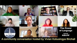 Acton In Focus - The Power of Language - with ABUW