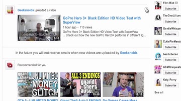 How to get an email notification when your favourite YouTube channel uploads a video